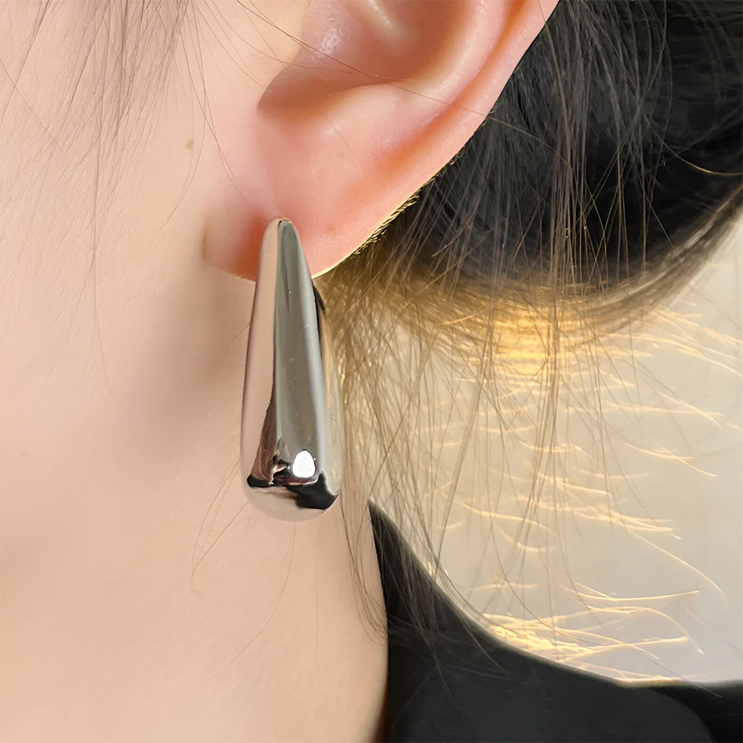 Selena Sculptural Drop Earrings