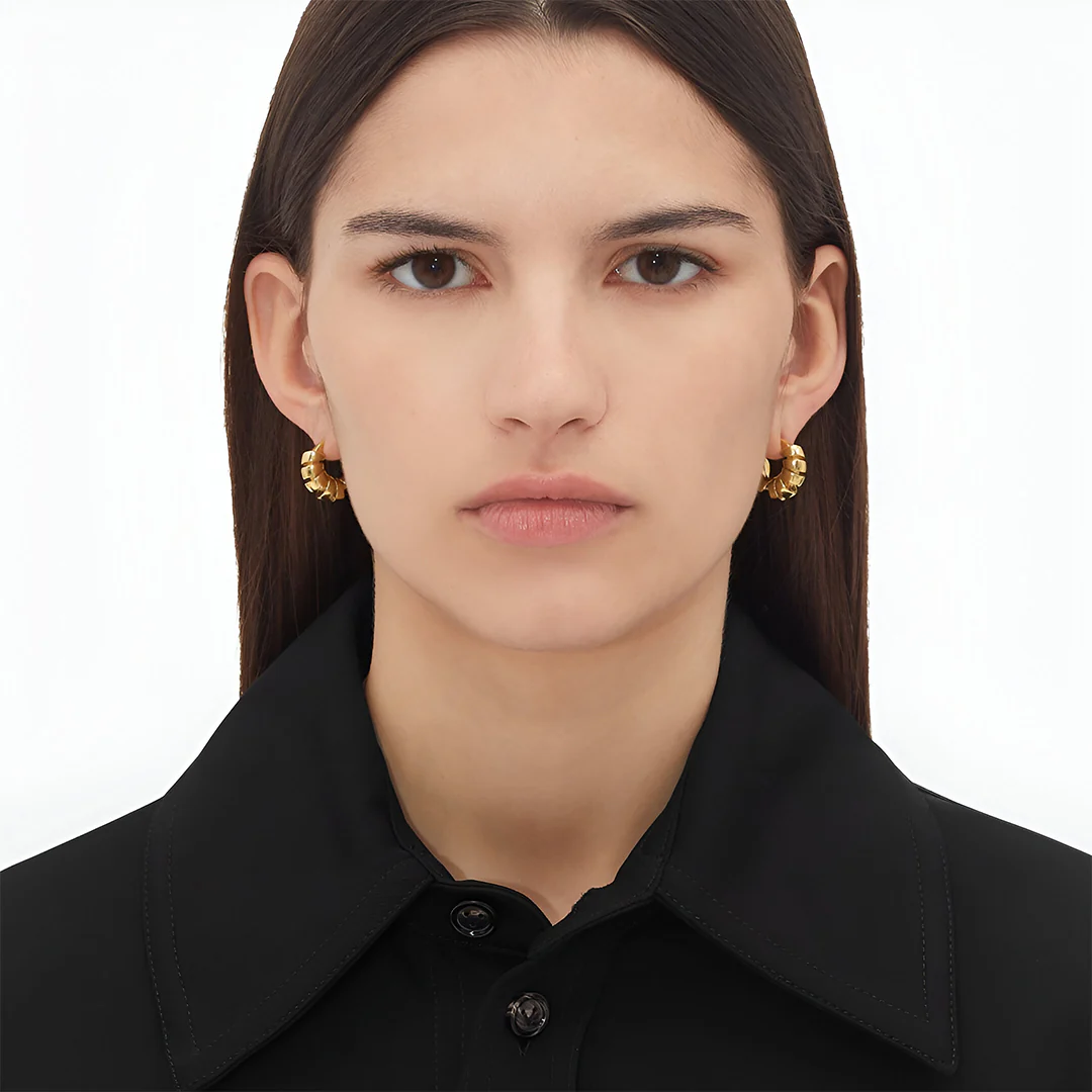 Natalie Spiral Hoop Earrings