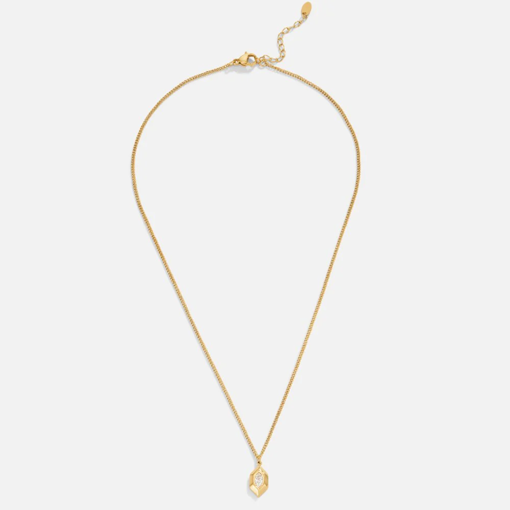 Aliyah White Crystal Necklace