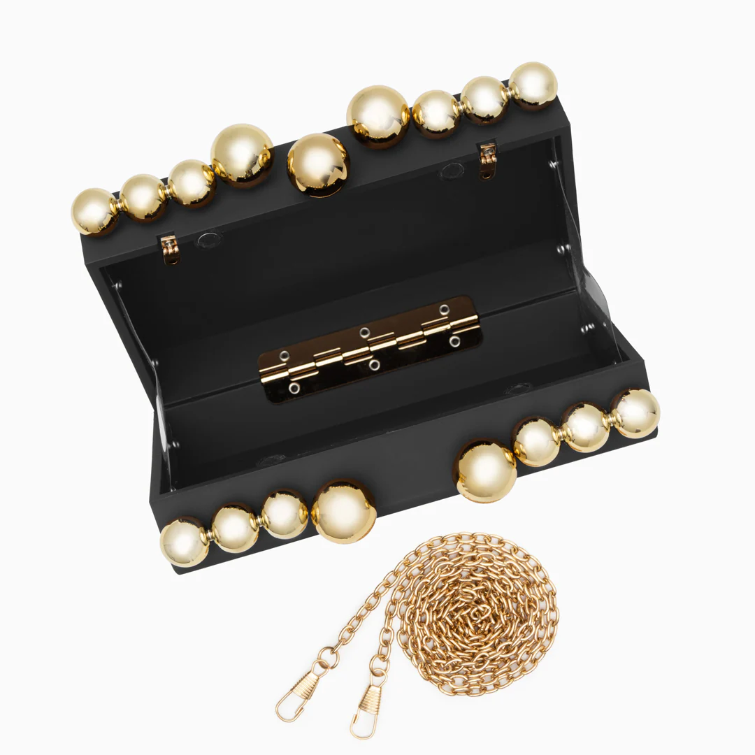 Verdant Orbit Clutch Bag