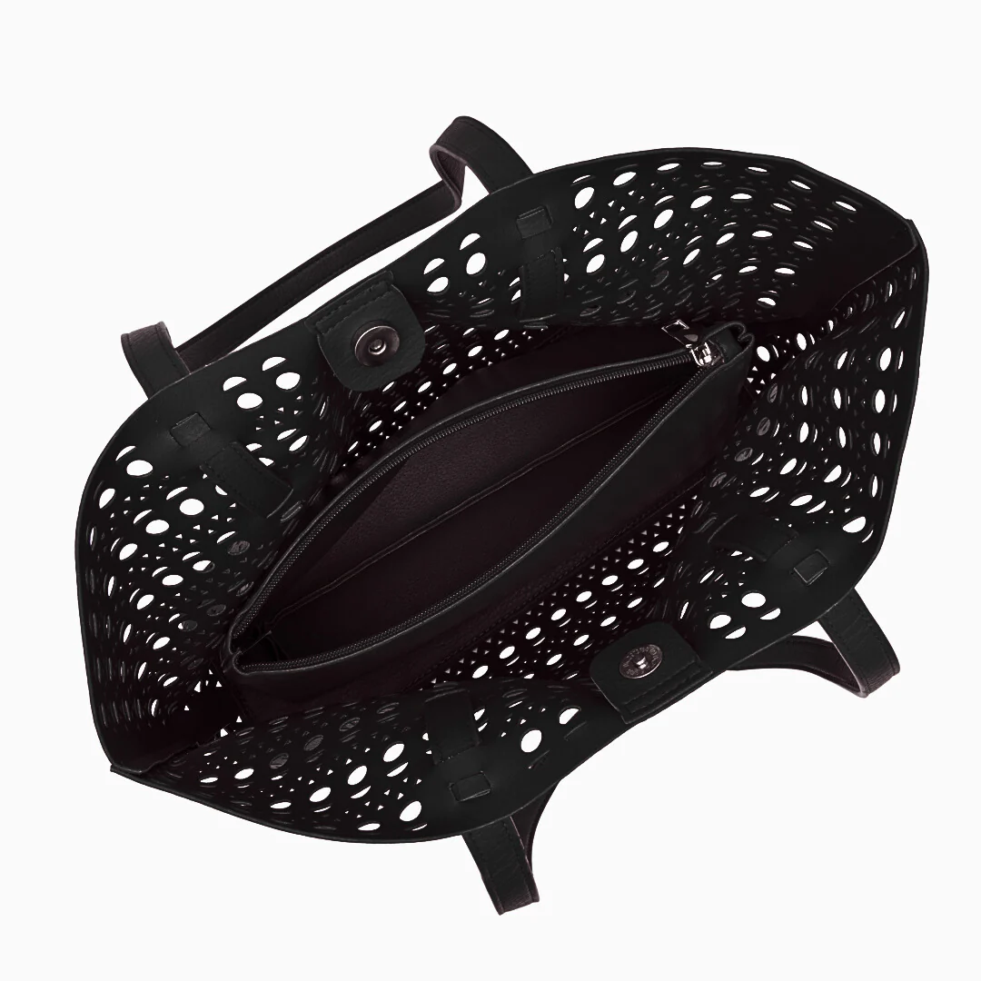 Ayla Openwork Tote Bag