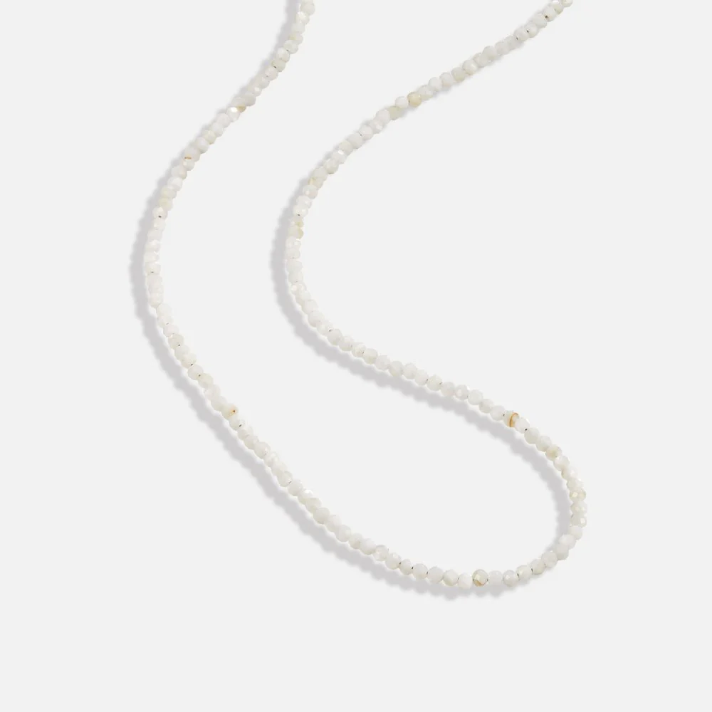 Moonstone Beaded Necklace