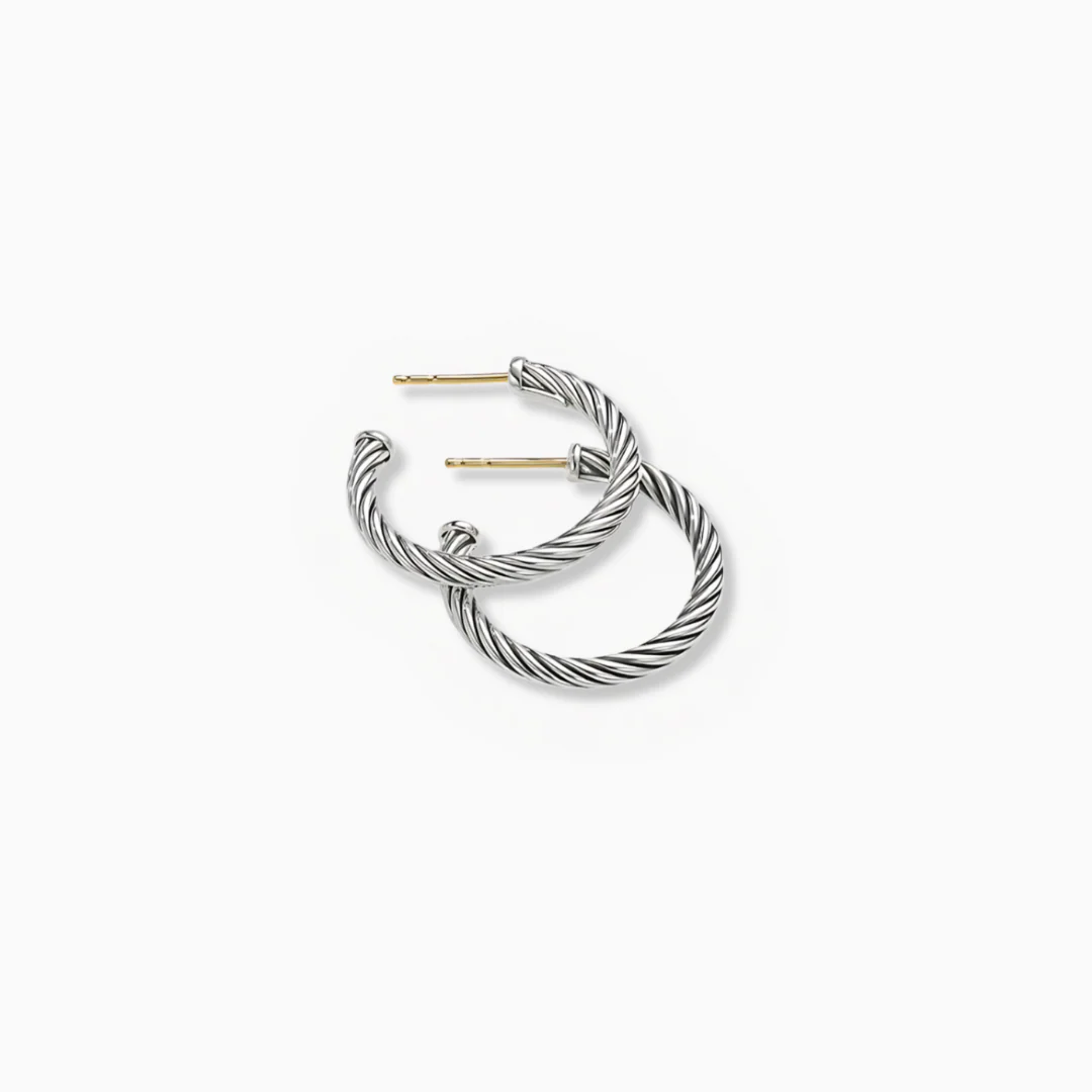 Helix Twist Hoops
