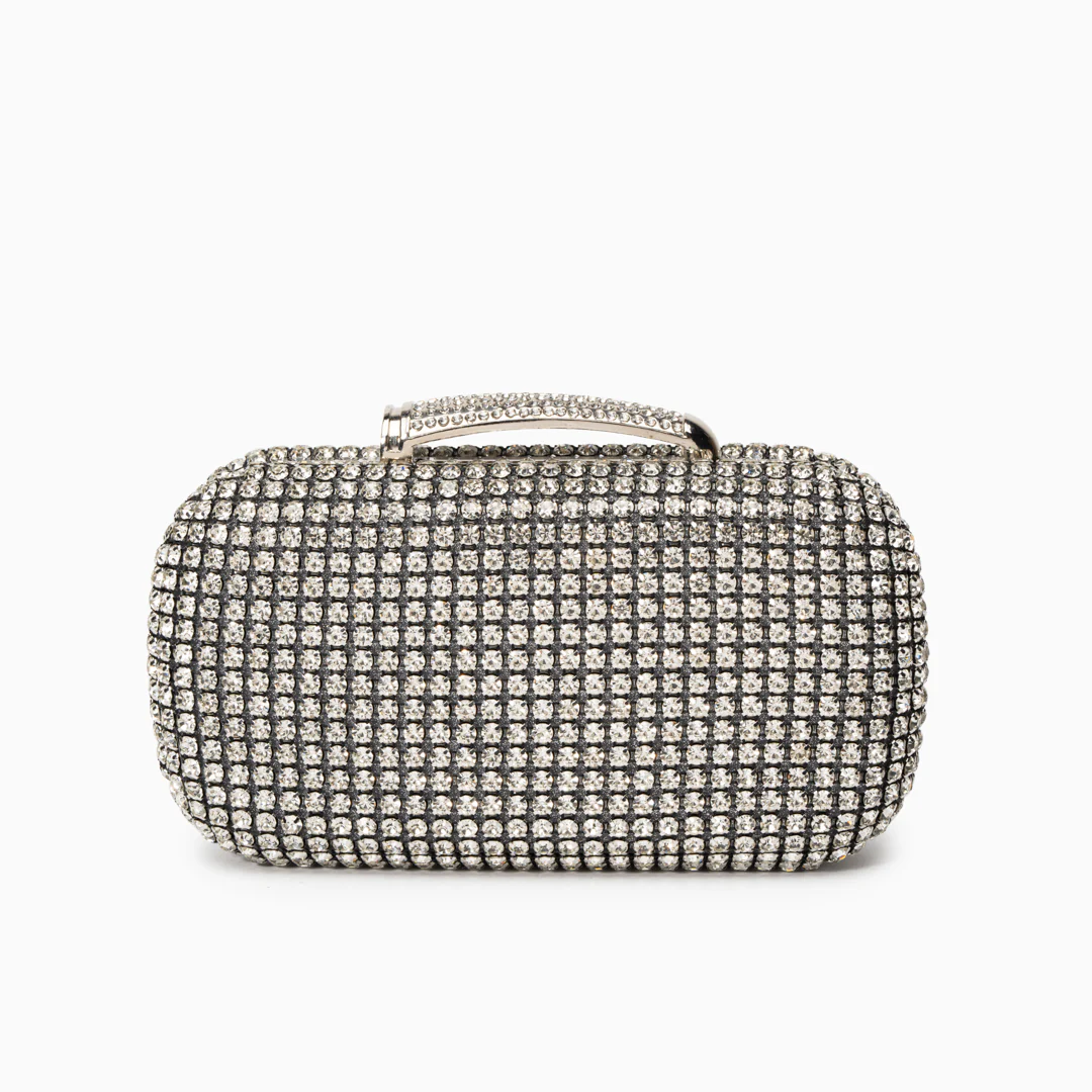Sara Diamond Encrusted Clutch Bag