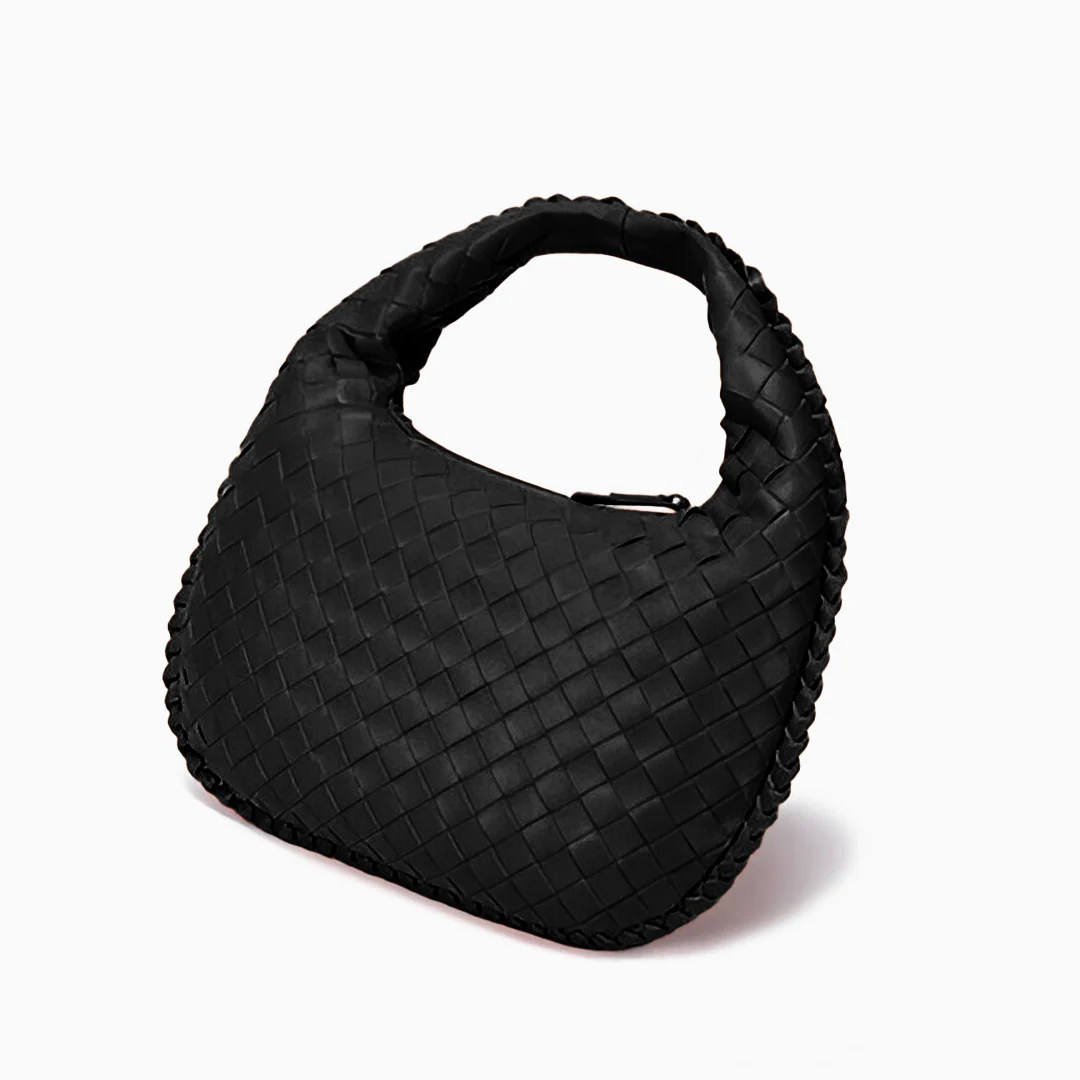Olga Woven Shoulder Bag