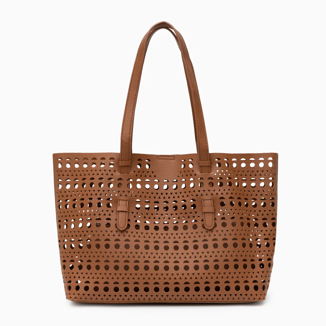 Ayla Openwork Tote Bag