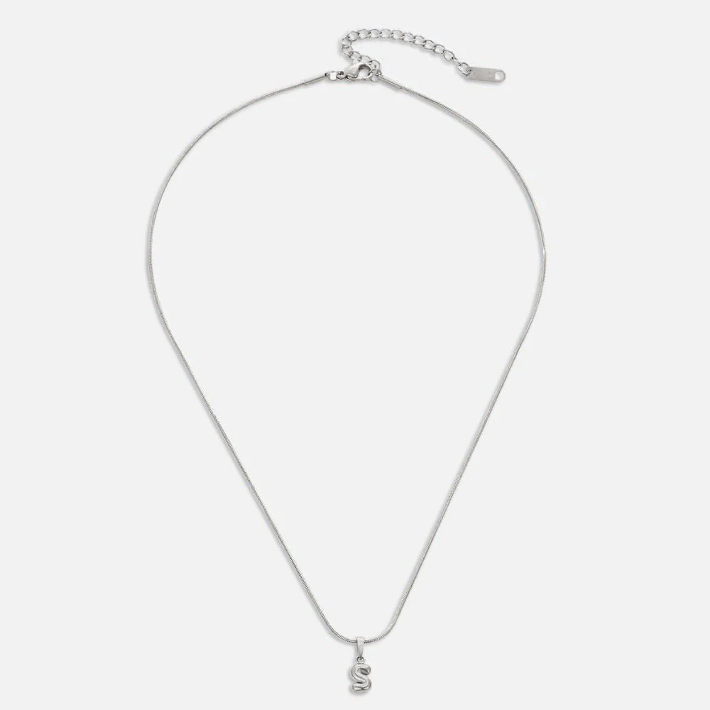 Bubble Letter Necklace