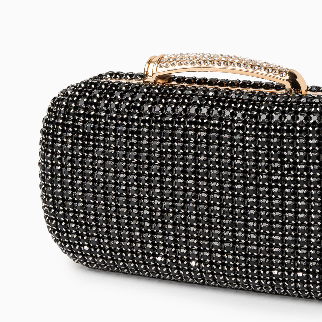 Sara Diamond Encrusted Clutch Bag