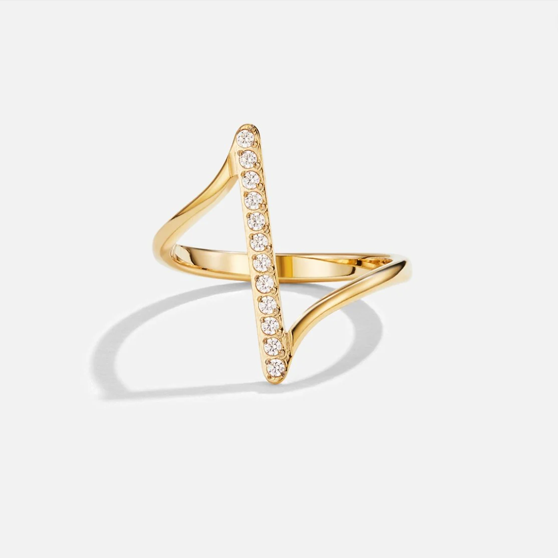 Mila Twisted Gold Ring