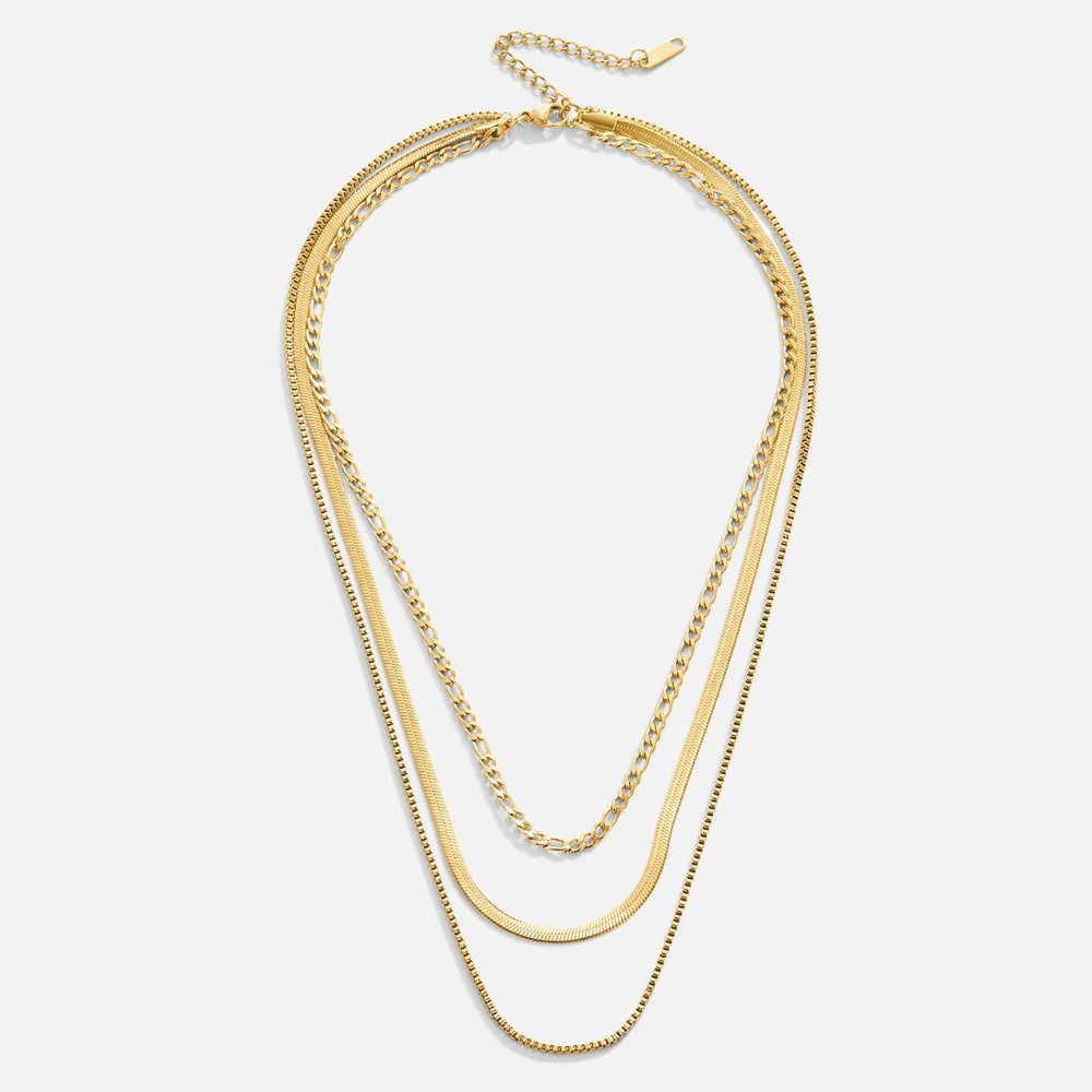 Vienna Layered Chain Necklace