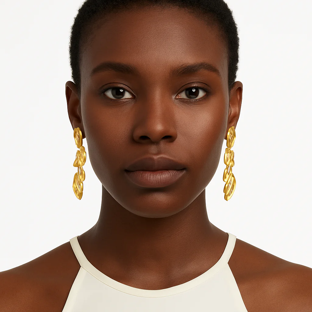 Luna Molten Cascade Earrings