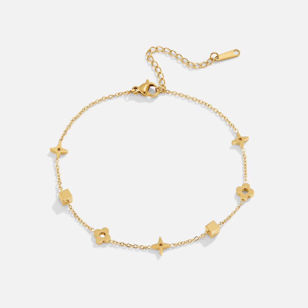 Charlie Gold Anklet