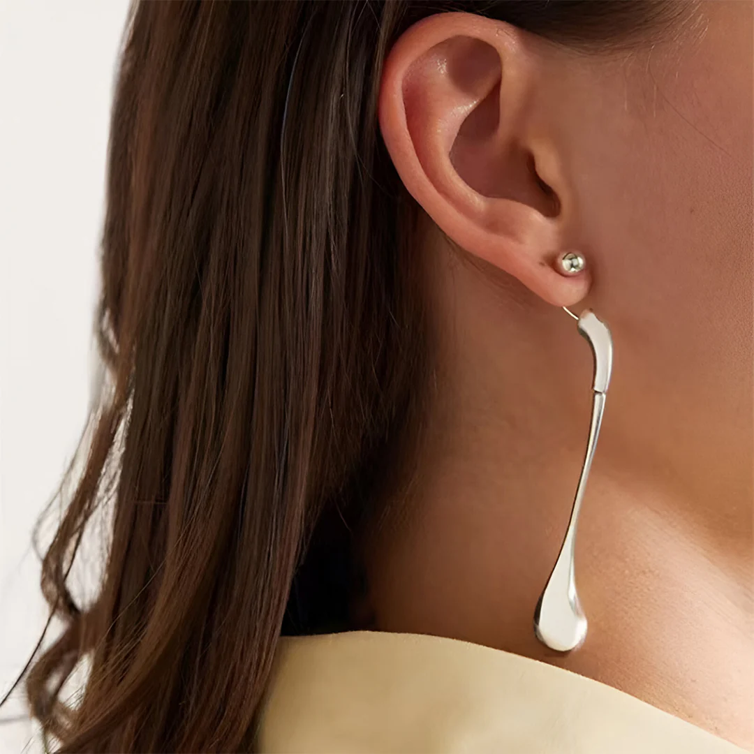 Camille Elongated Drop Earrings