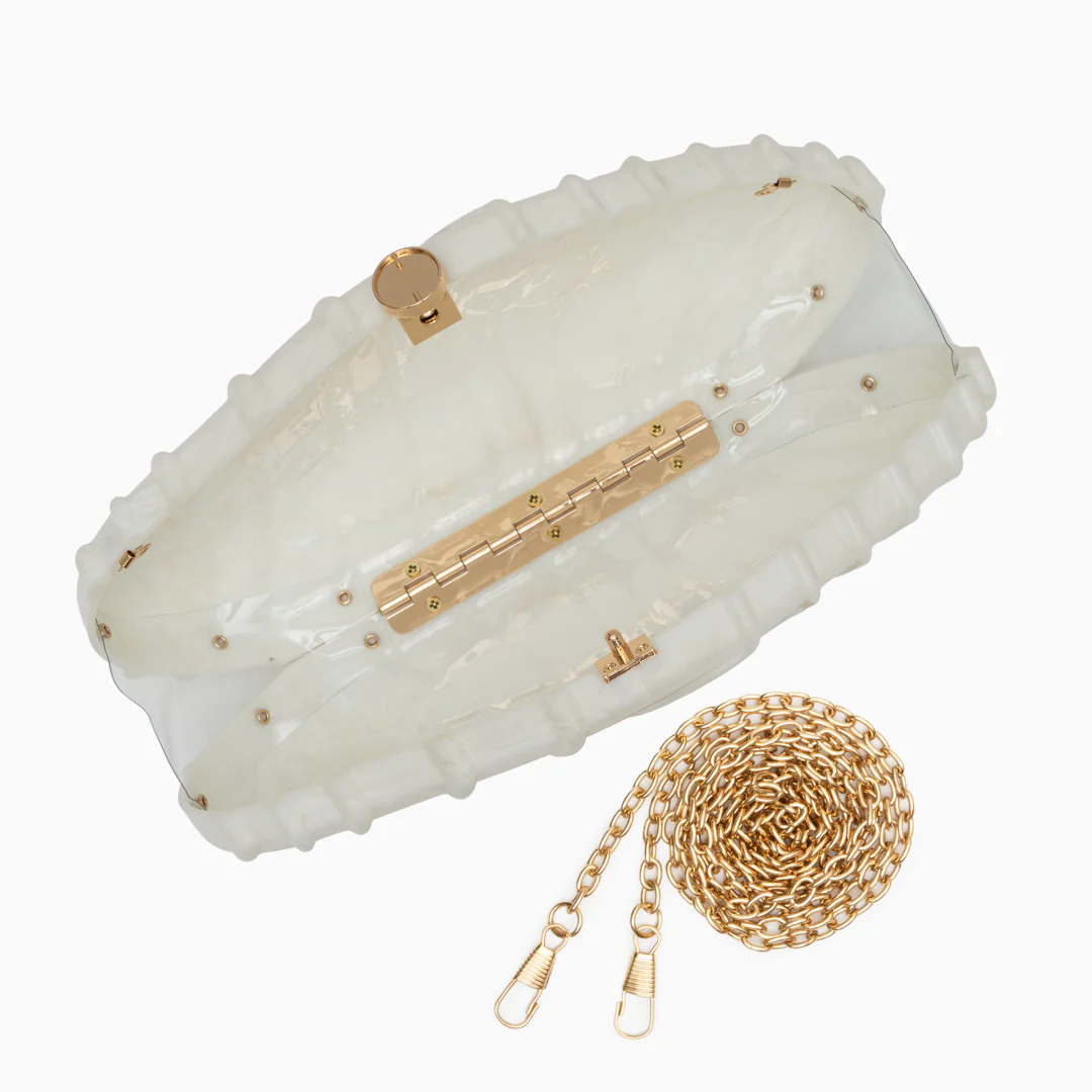 Ravyn Shell Clutch Bag