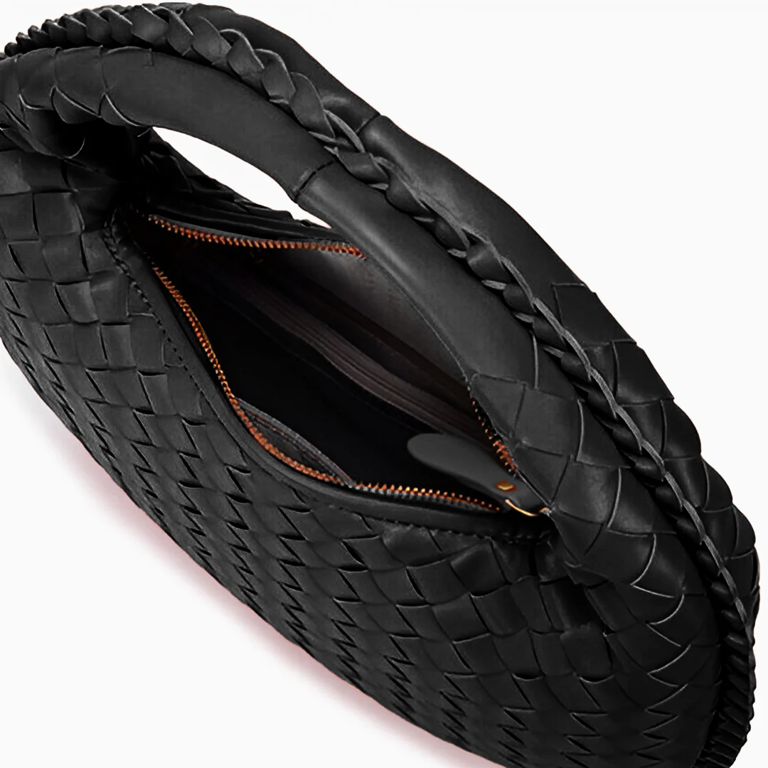 Olga Woven Shoulder Bag