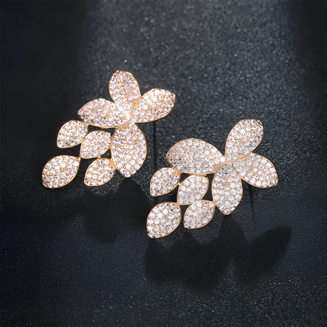 Petal Glint Studs