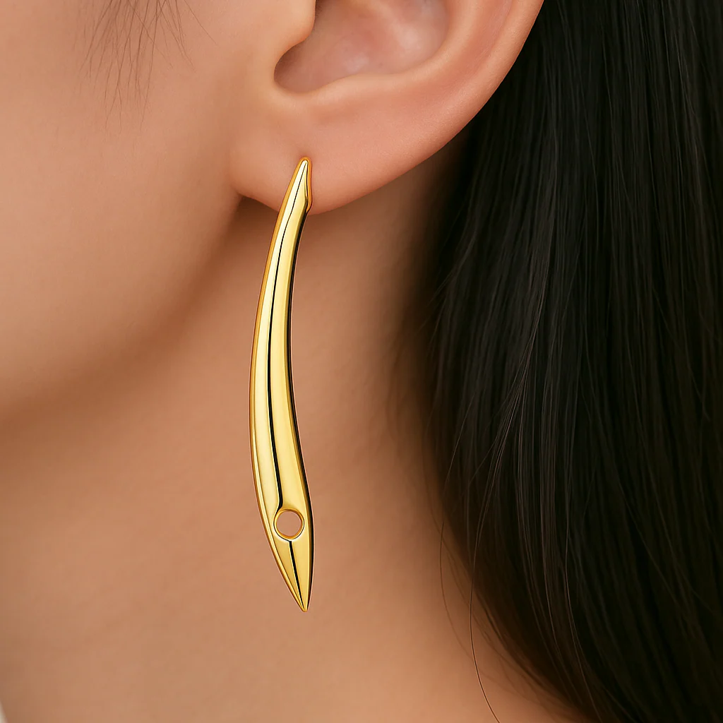 Lana Sleek Arc Earrings