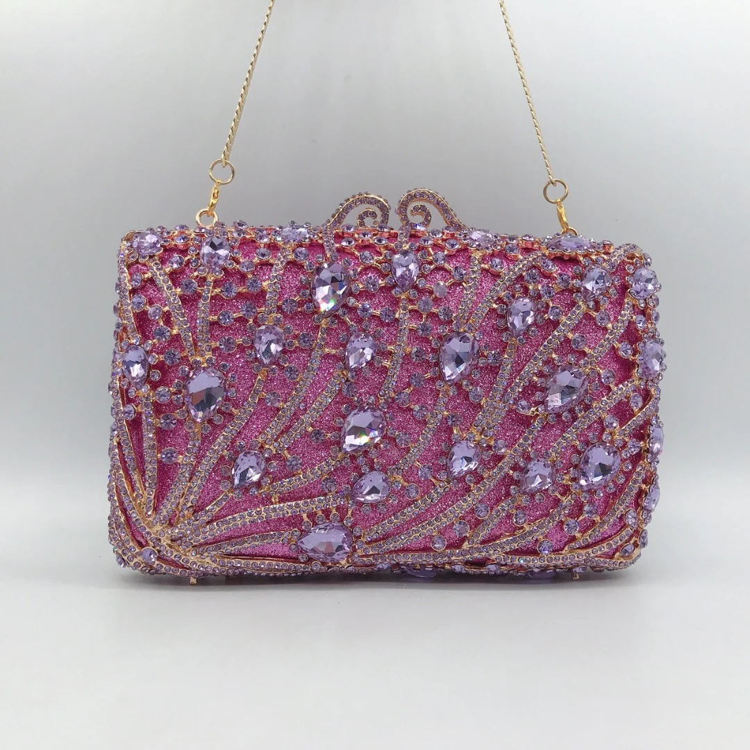 (CS) Siena Rhinestones Clutch Bag