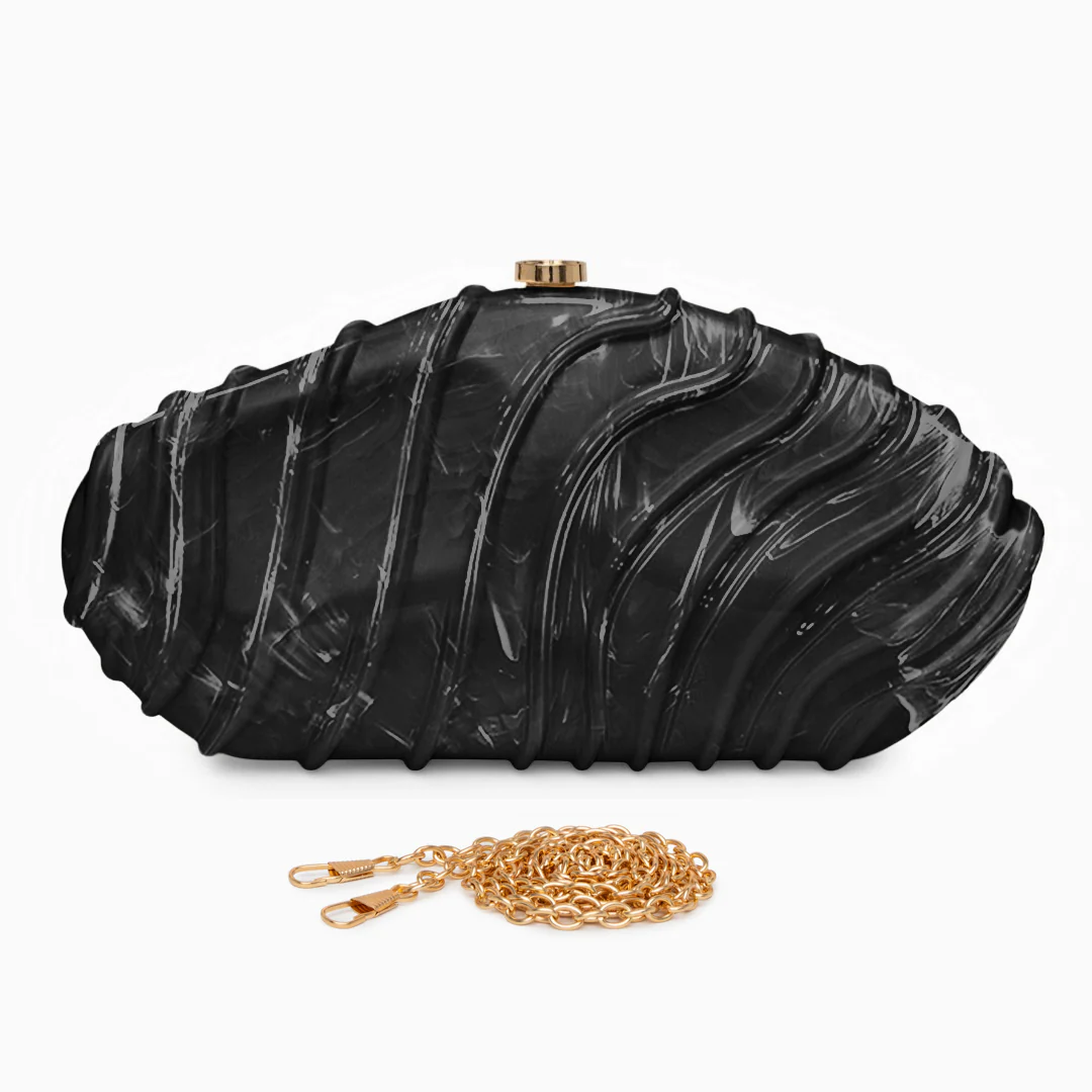 Ravyn Shell Clutch Bag