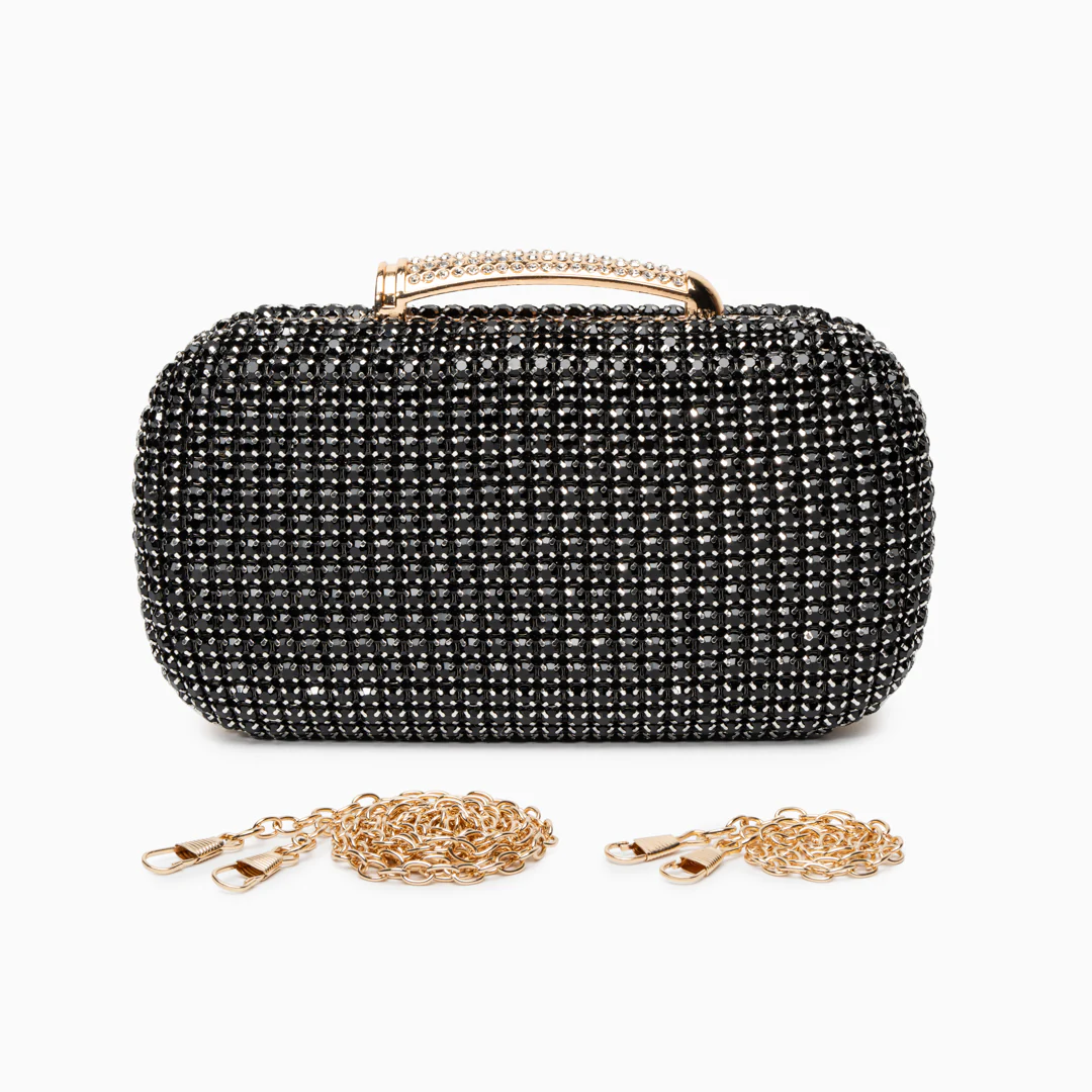 Sara Diamond Encrusted Clutch Bag