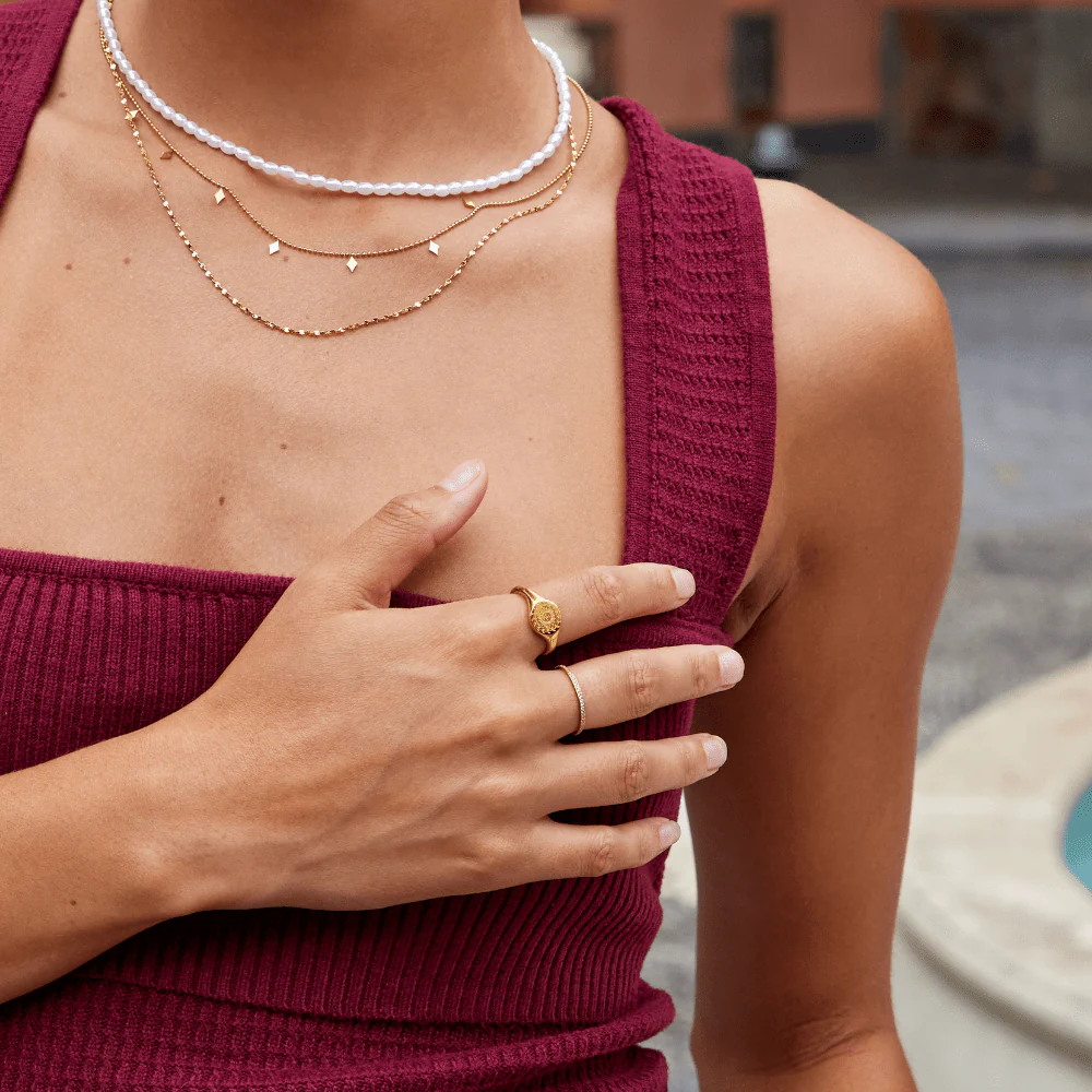 Summer Solstice Gold Ring