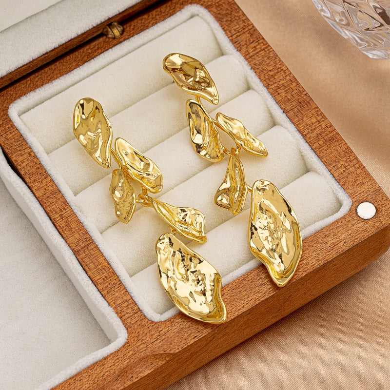 Luna Molten Cascade Earrings