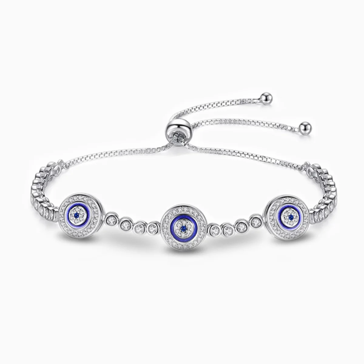 Dazzling Symbolic Evil Eye Jewelry Set