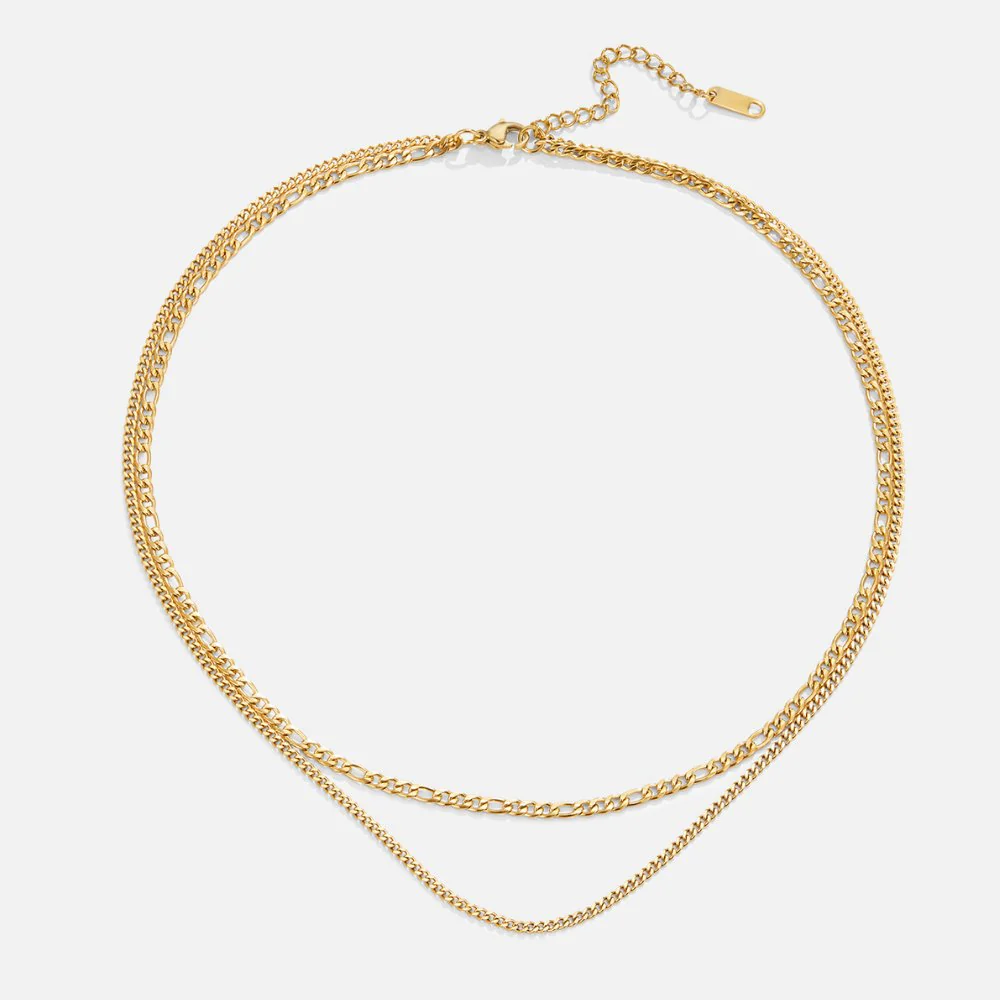 Mirabel Double Chain Necklace