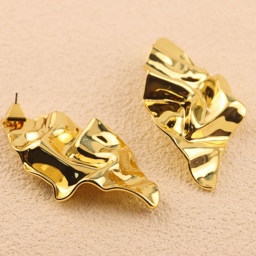Aria Sculpted Mirage Earrings