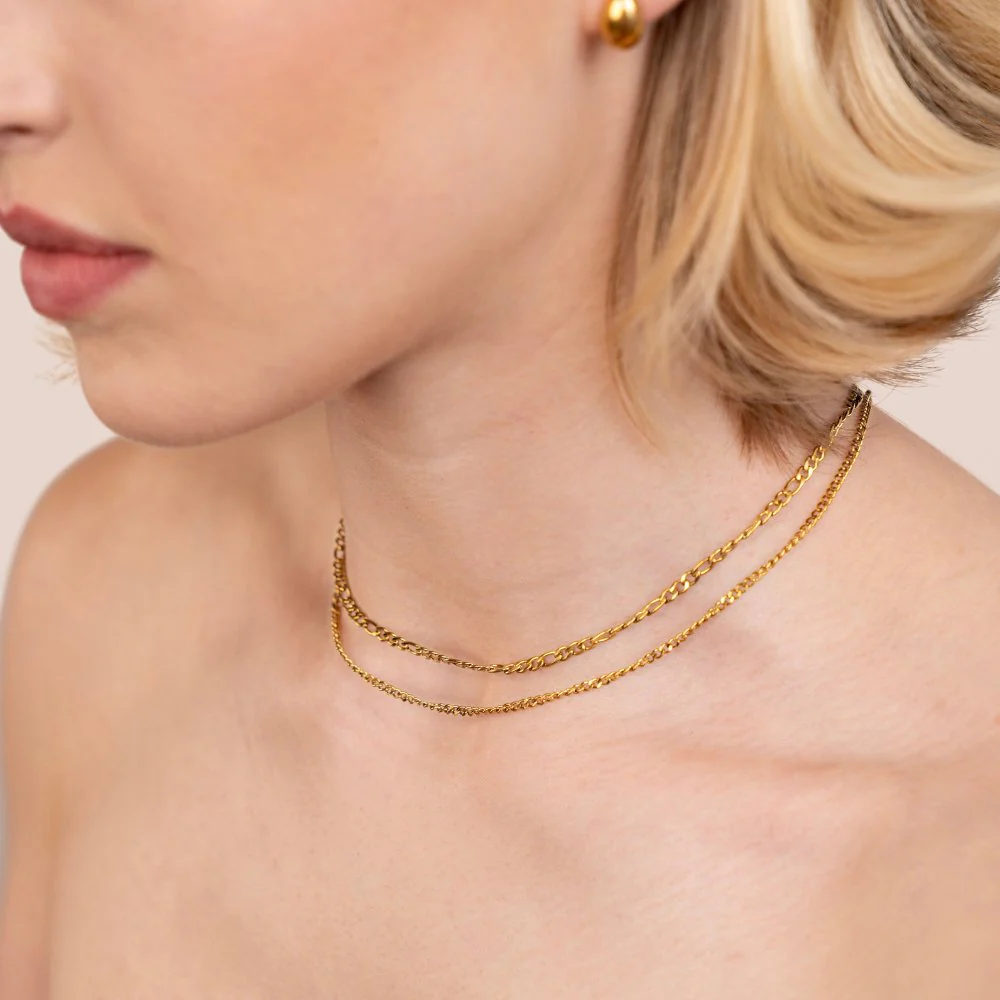 Mirabel Double Chain Necklace