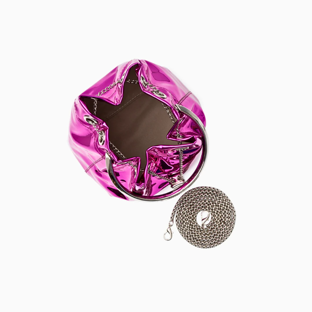 Delaney Metallic Handbag