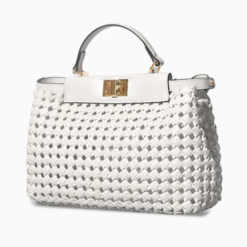 Madelynn Braided Tote Bag