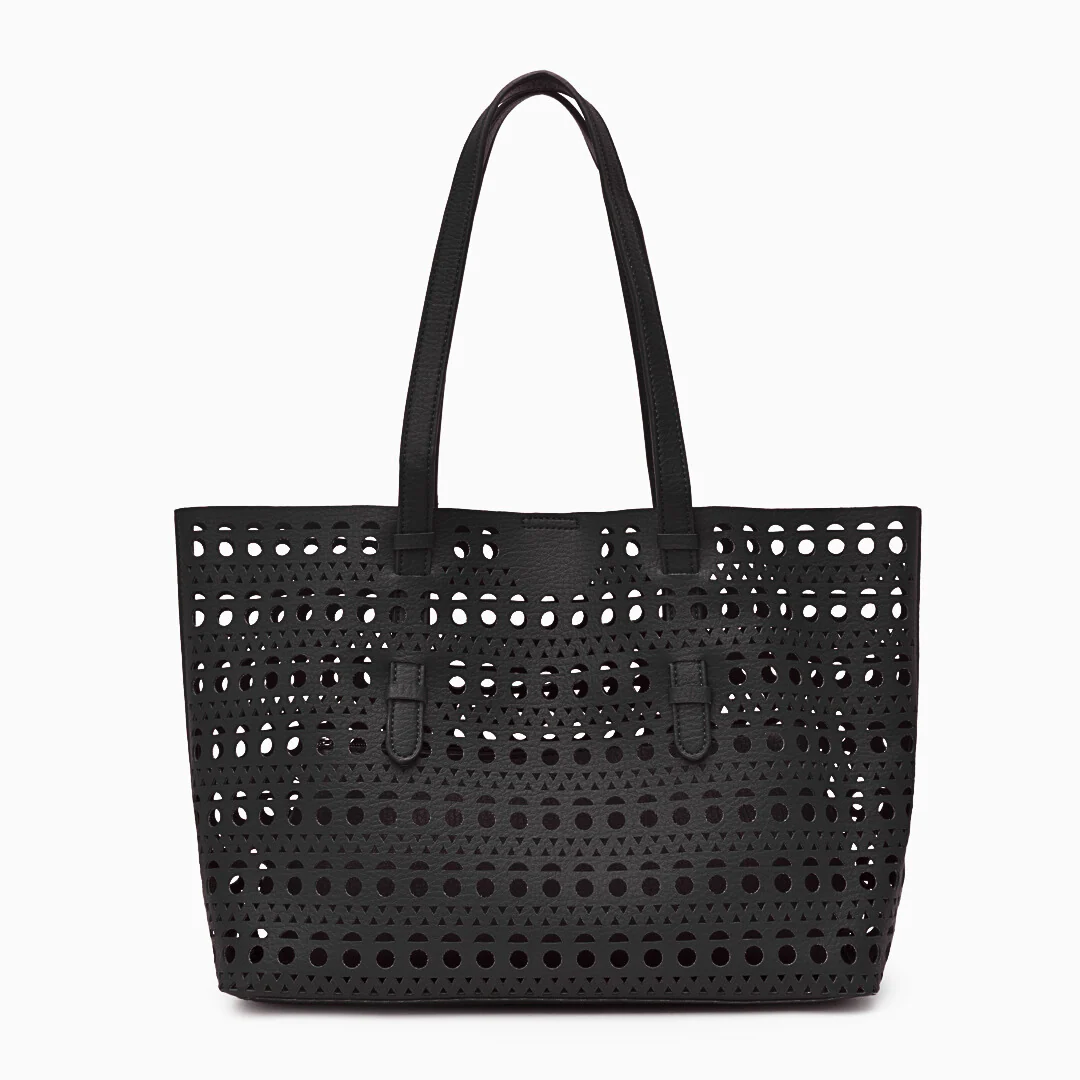 Ayla Openwork Tote Bag