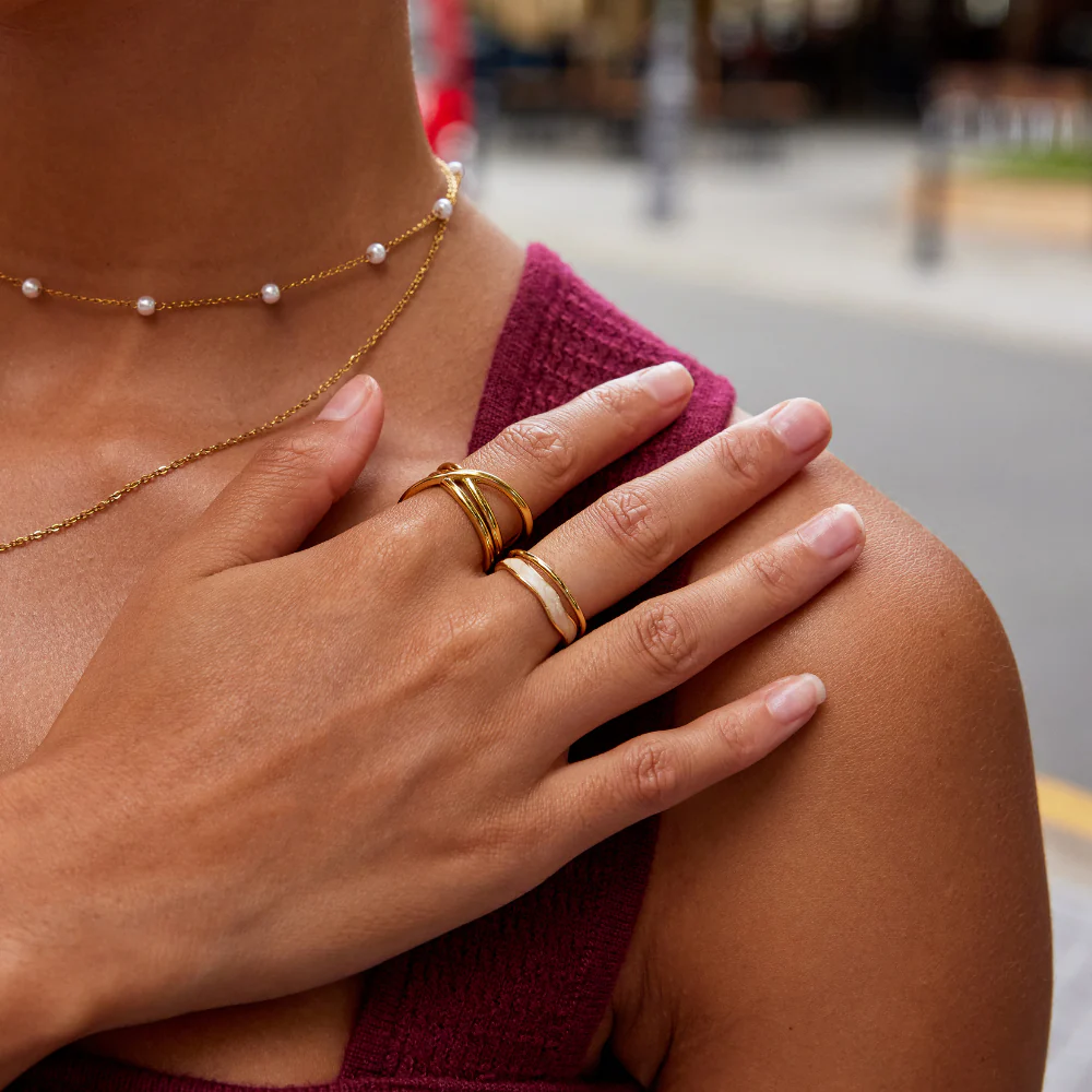 Brooke Infinity Loop Ring