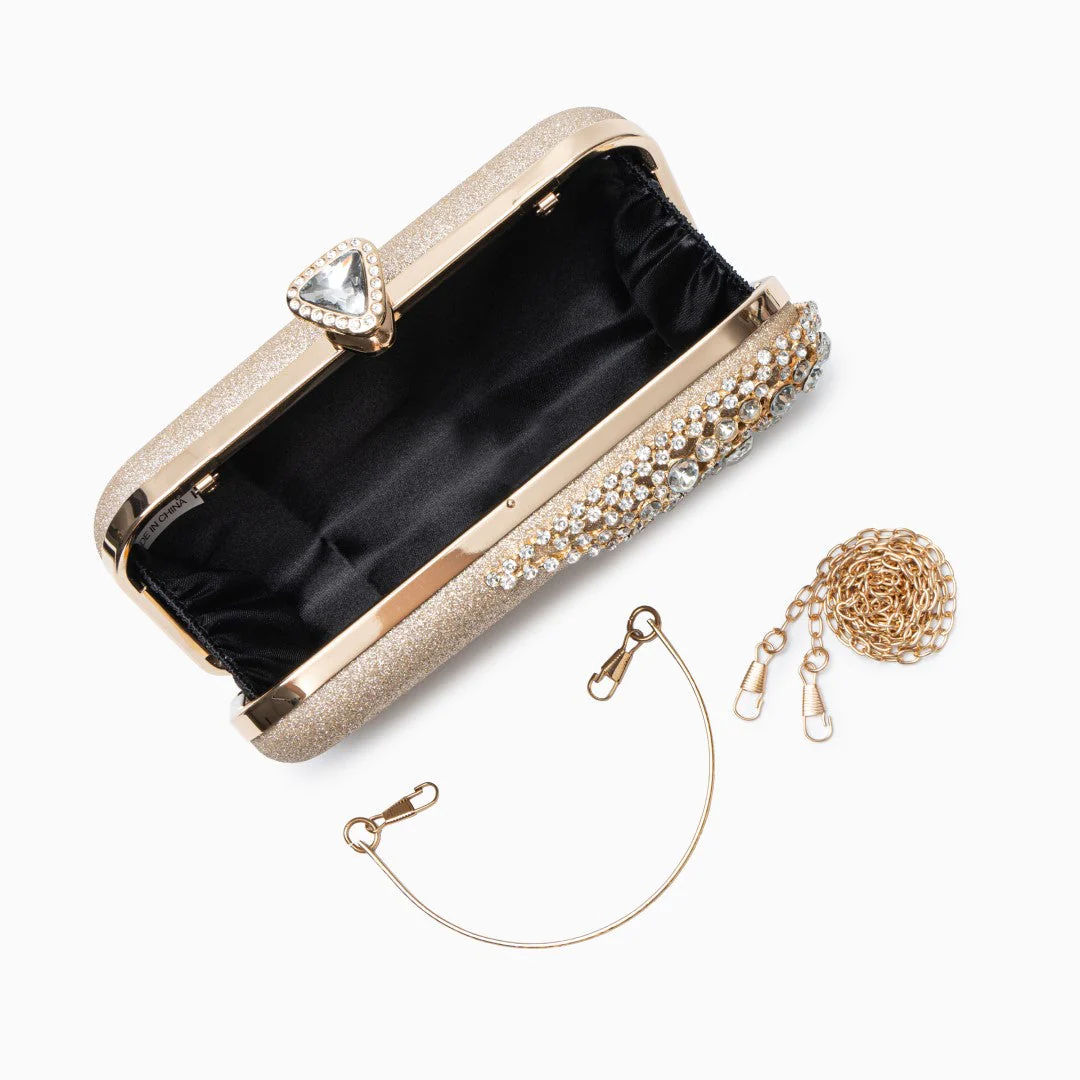 (CS) Majestic Diamond Clutch Bag