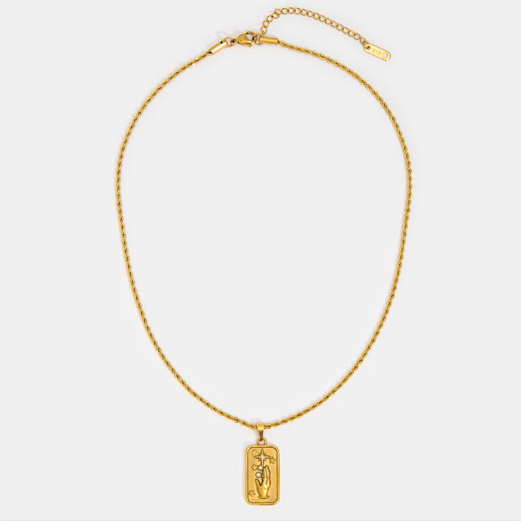 ‘The Star’ Tarot Pendant Necklace