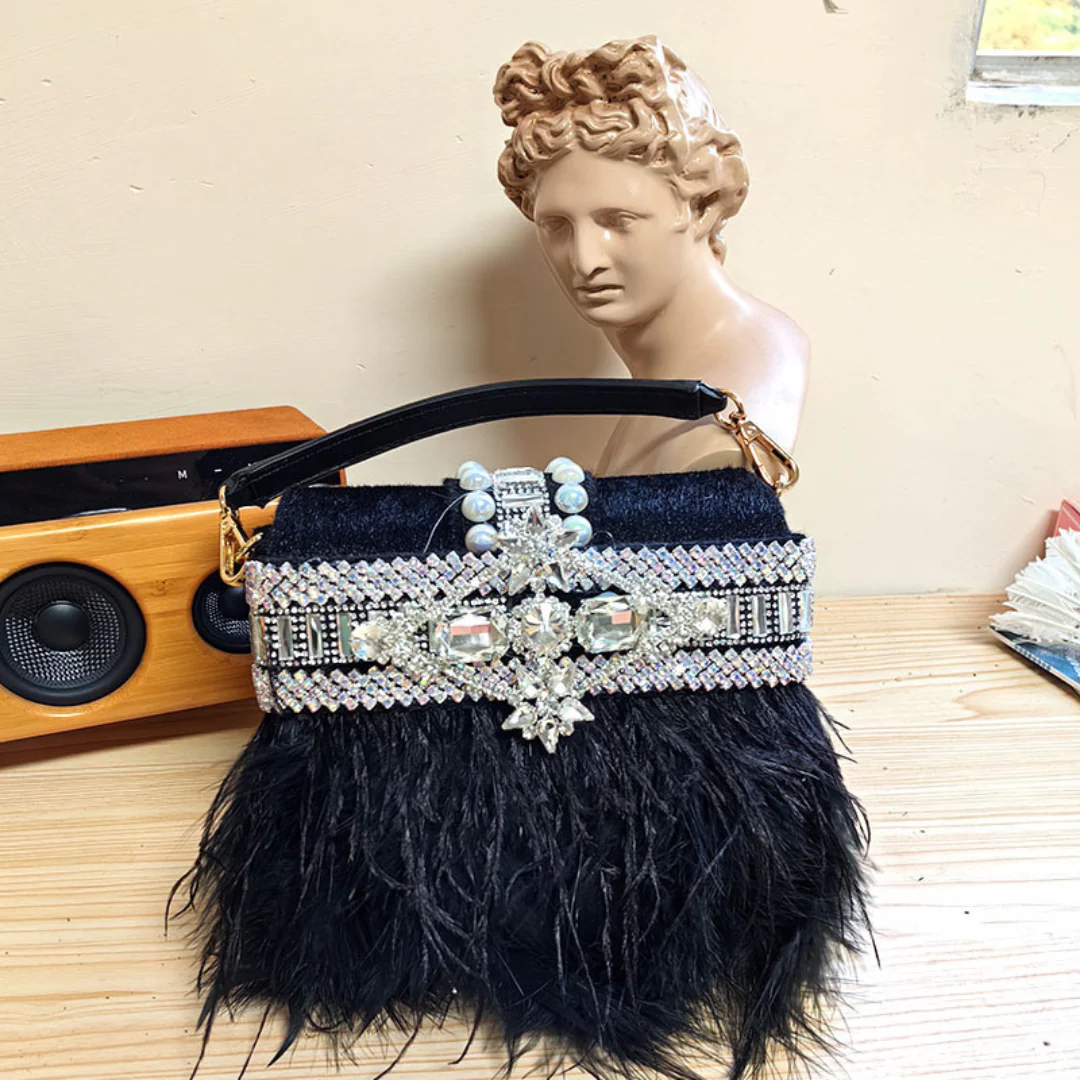 Velora Feather Handbag
