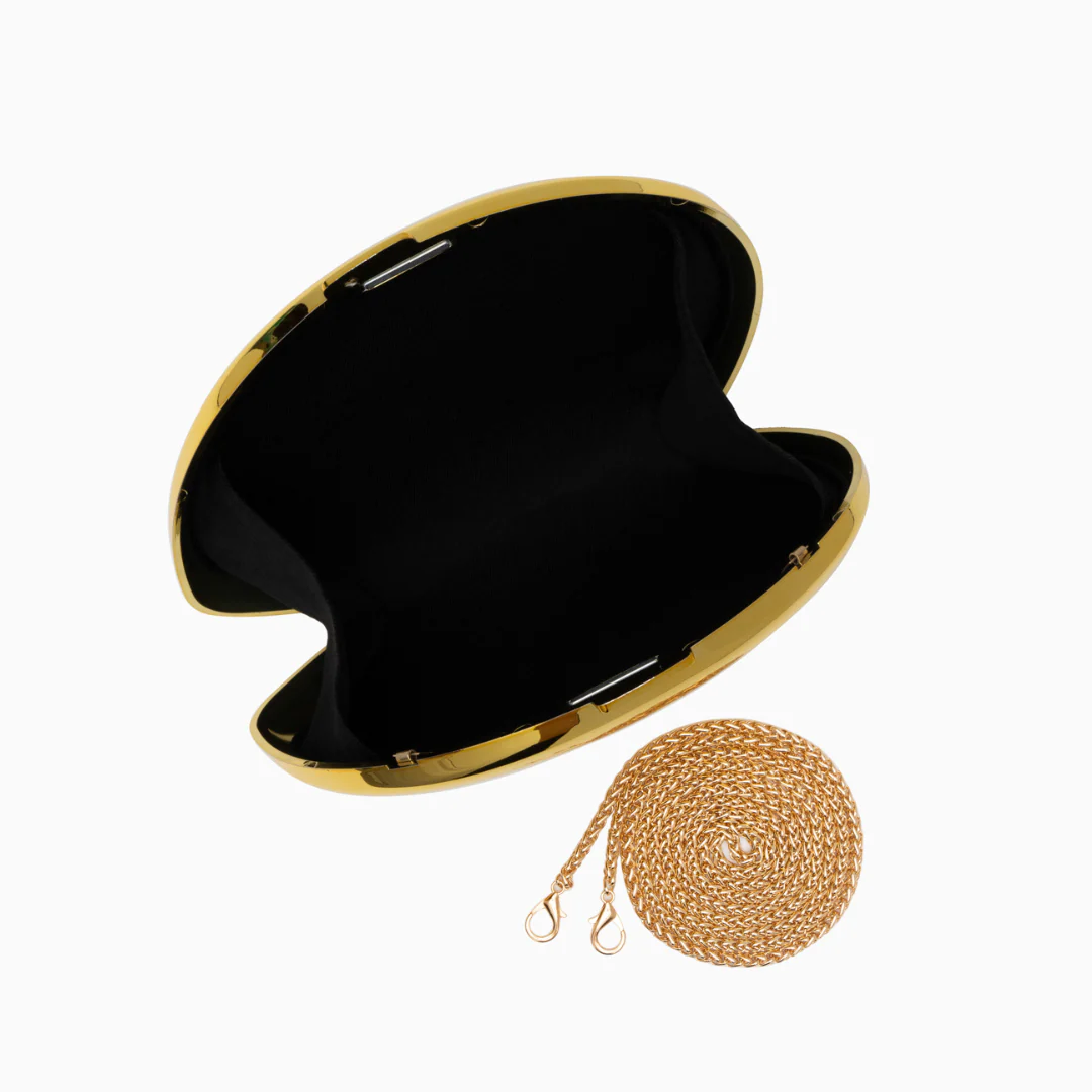 Lustre Dome Clutch Bag