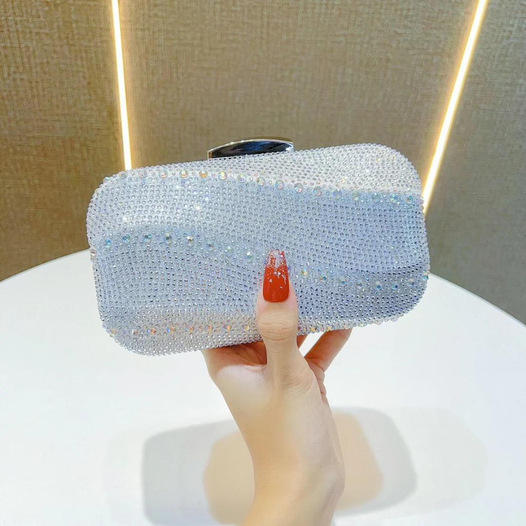 Emerald Glitz Clutch Bag