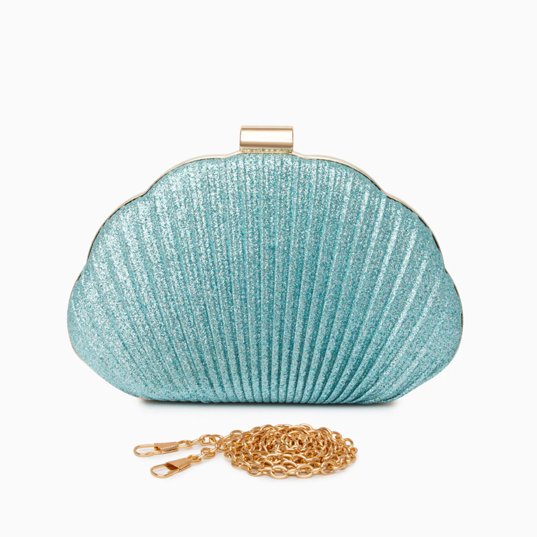 Ocean Bloom Clutch Bag