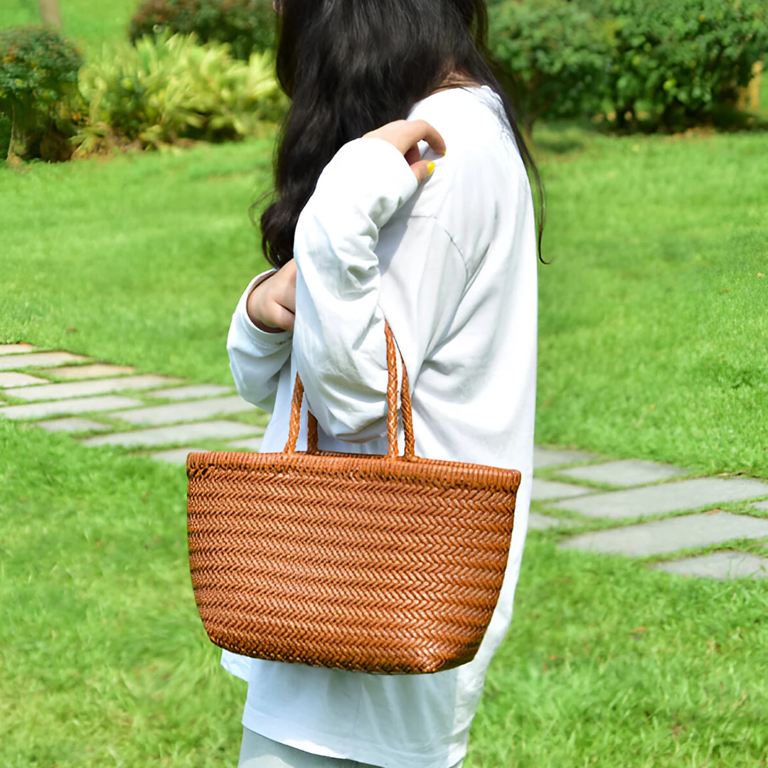 Brie Woven Handbag