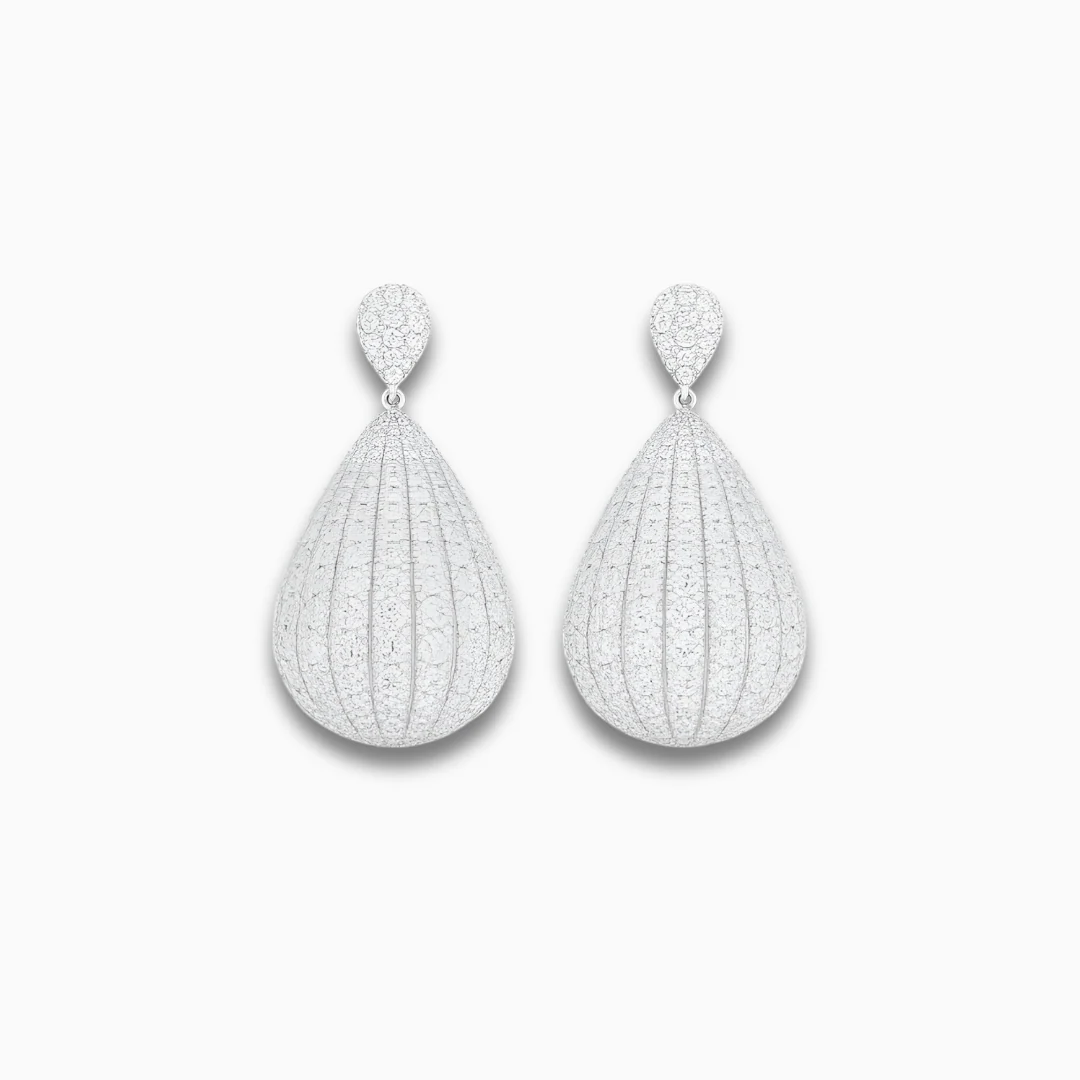 Amira Frost Drop Earrings