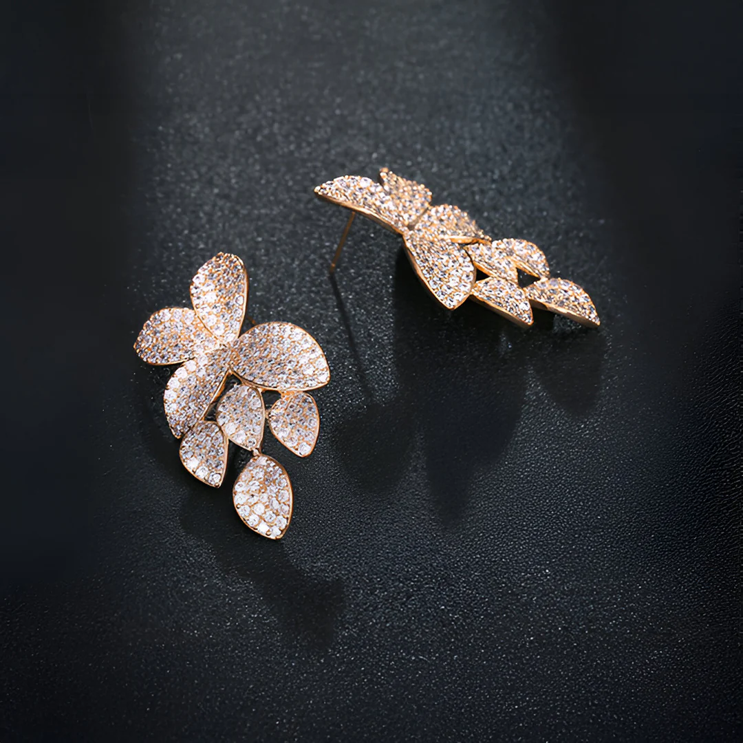 Petal Glint Studs