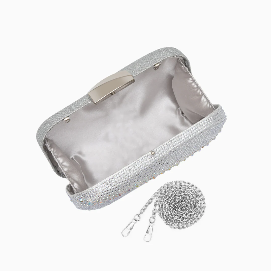 Emerald Glitz Clutch Bag