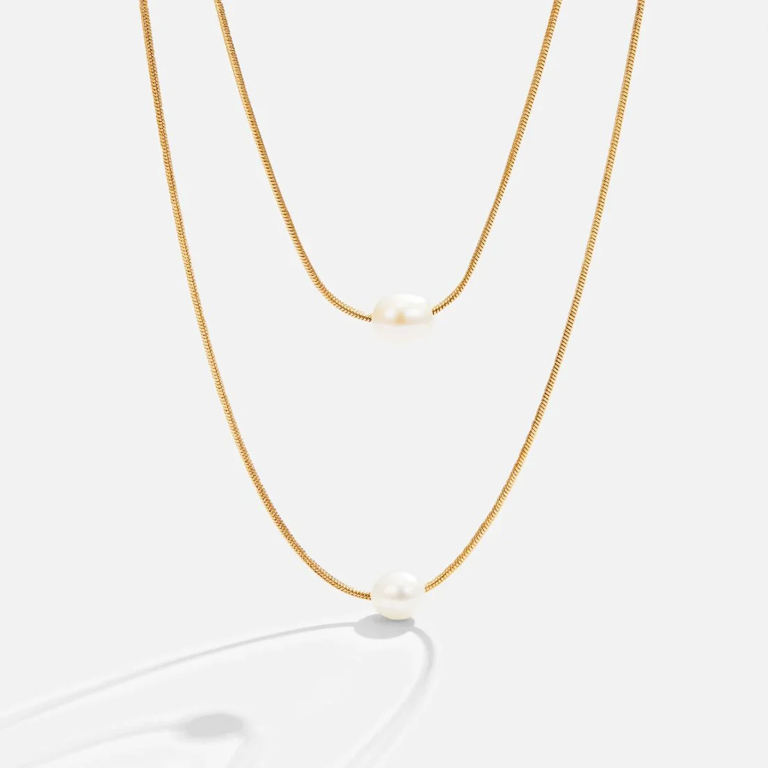 Layered Freshwater Pearl Necklace