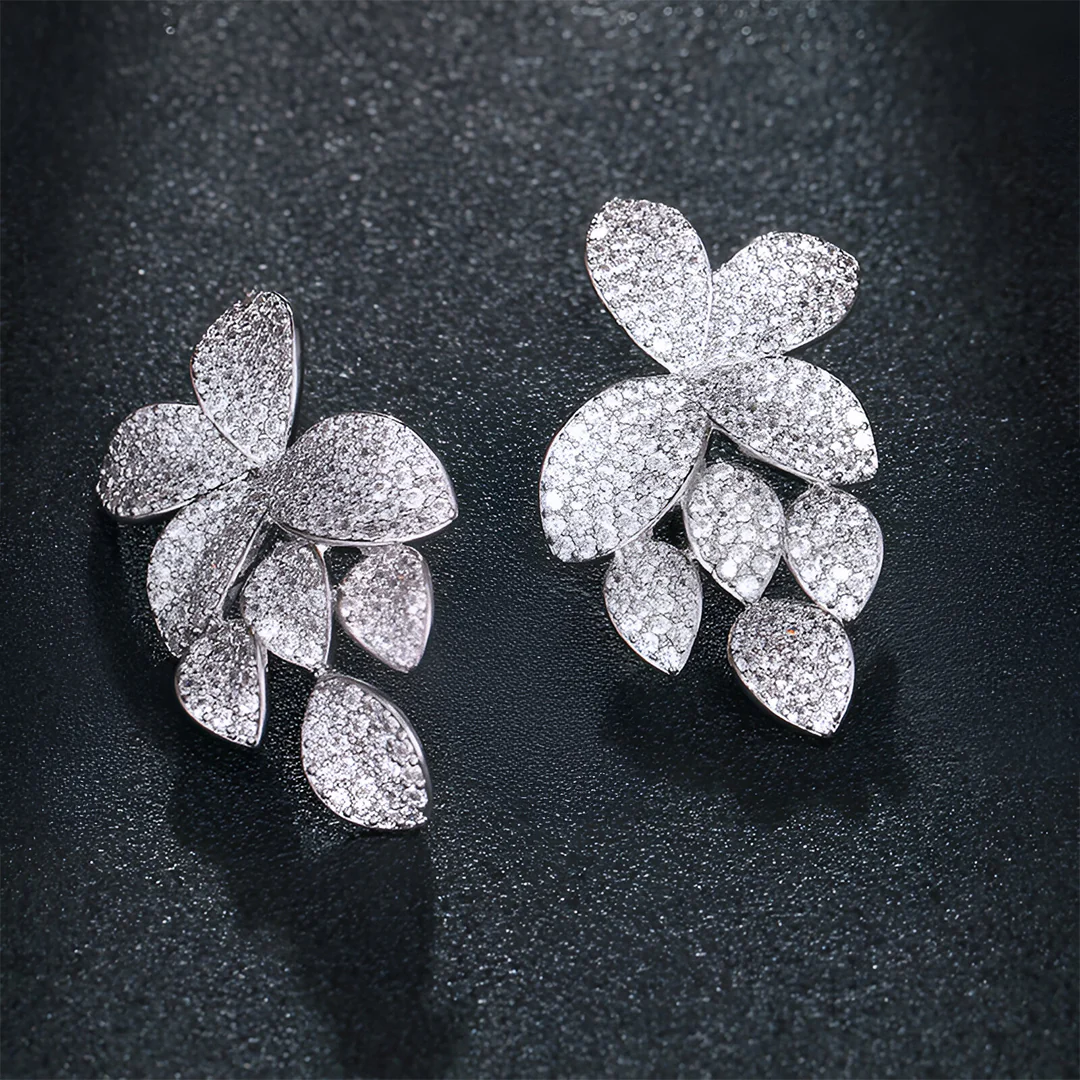 Petal Glint Studs