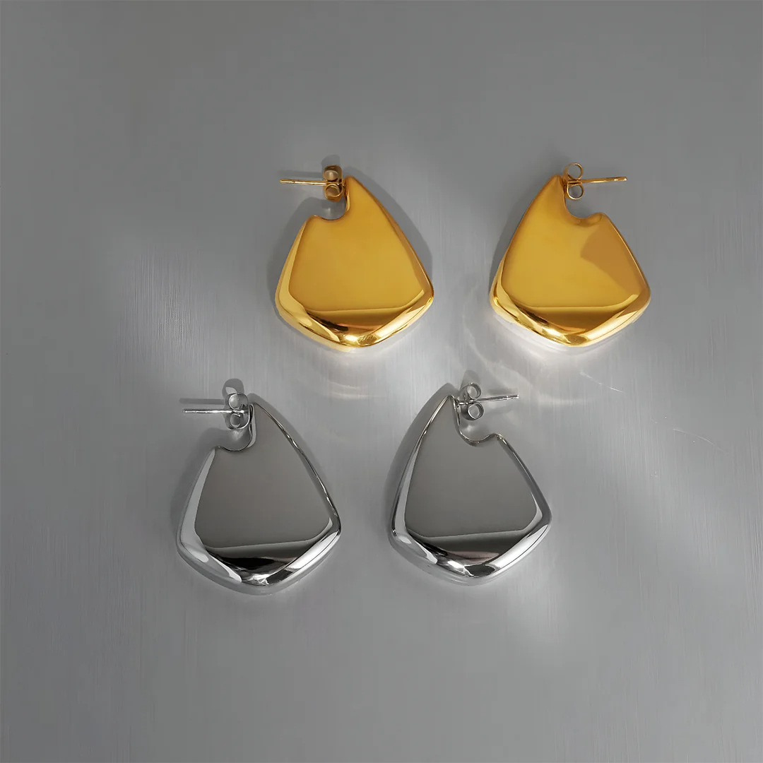 Selena Sculptural Drop Earrings