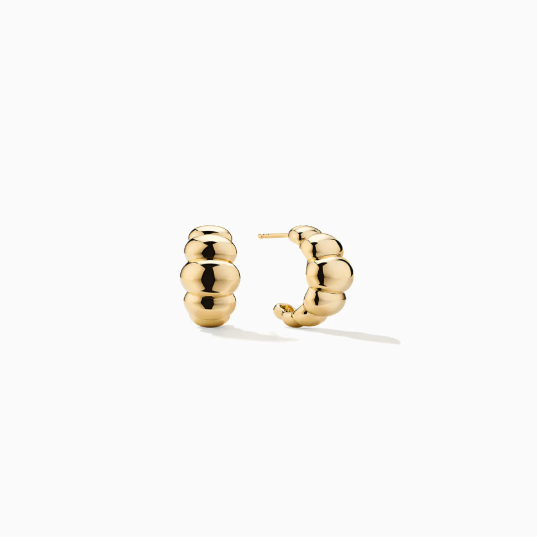 Marcelline Bubble Hoop Earrings