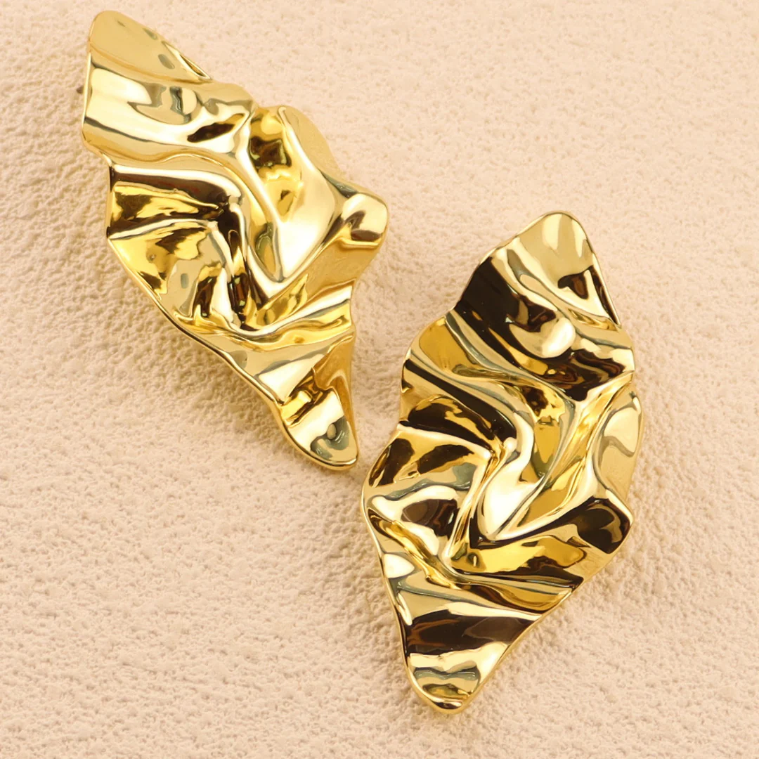 Aria Sculpted Mirage Earrings