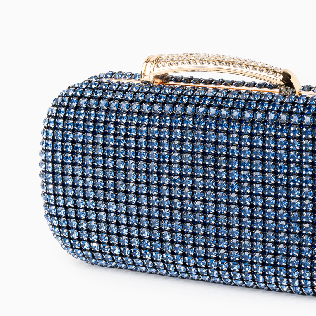 (CS) Sara Diamond Encrusted Clutch Bag